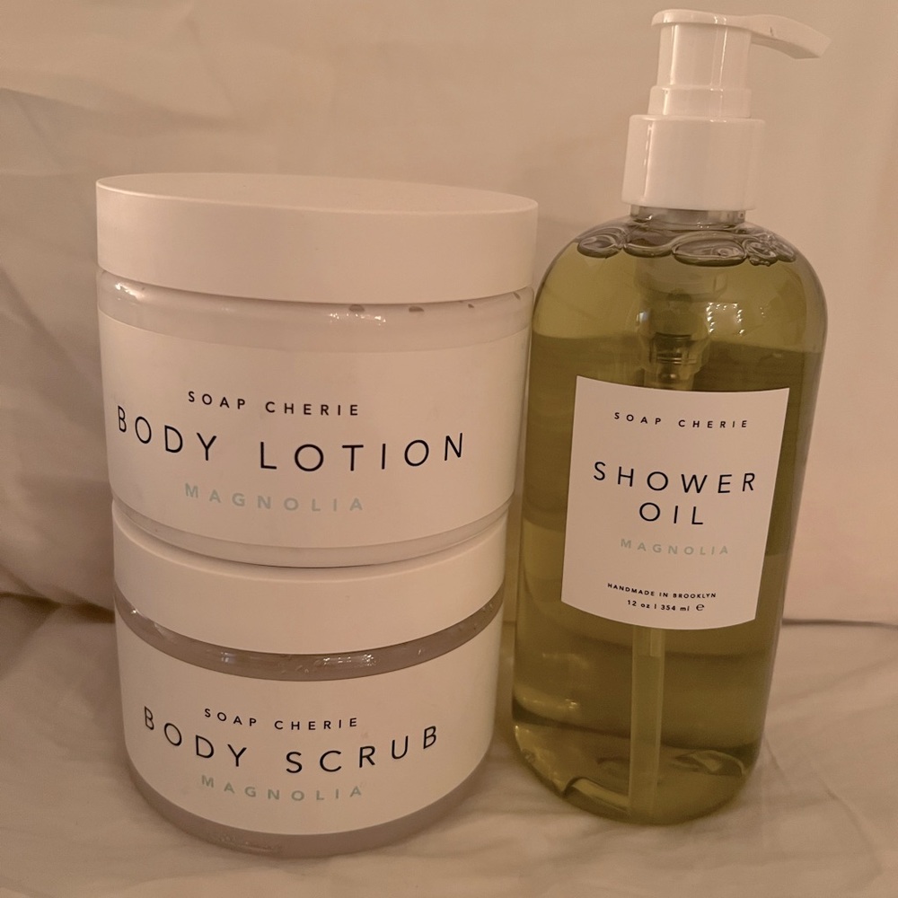 Soap Cherie body care trio